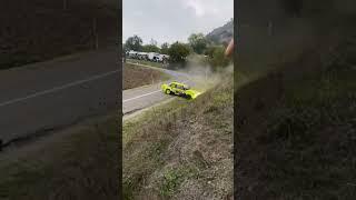 paolo diana crash fiat 131 rallylegend