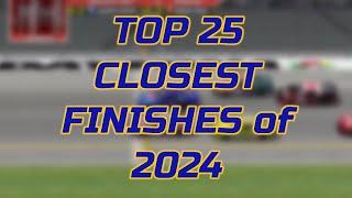 Top 25 Closest Finishes of 2024 on AG the Channel