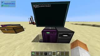 Minecraft ICBM launch with opencomputer