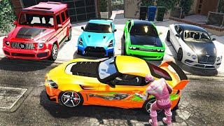 I Used TikToks to Steal Celebrity Cars in GTA 5