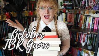 October TBR Game ~ Spooky Books