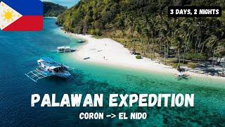 Palawan Expedition from Coron to El Nido. [The Ultimate Adventure Tour with El Nido Paradise Tours]