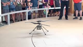 Replica Mars Ingenuity Helicopter Flying