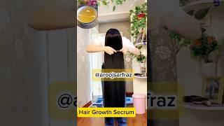 Powerful DIY Hair Growth Serum #hairgrowth #hairserum#haircare#viralshorts #ytshorts #shorts