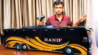 How I Made Volvo 9400 B9R Multiaxle  1/12 Scale Rc Hanif Bus At Home