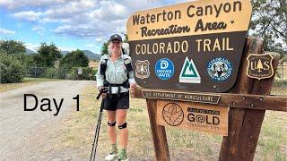 Colorado Trail 2024 - Day 1