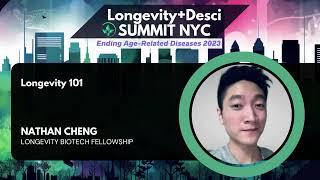 Nathan Cheng of the Longevity Biotech Fellowship presents "Longevity 101" at EARD 2023