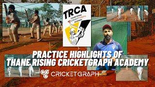 Thane Rising CricketGraph Academy Practice Highlights In Thane #cricketgraph #youtube #cricket