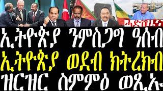 Breaking መንግስቲ ኢትዮጵያ ንምስጋግ ኤርትራውያን ናብ ኤርትራ መግለጺ፣ ዝርዝር ስምምዕ ኣብይን ሓስን ሸኽን decemberv 12 2024