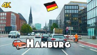 The City of Bridges - Hamburg  4K Europe Tour