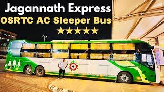 2 CRORE Ki OSRTC Jagannath Express VOLVO 9600s AC Sleeper Bus | Puri to Rourkela Fastest Luxury Bus