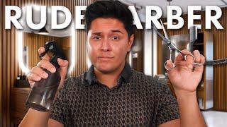 The Rude Barber's Executive Haircut & Shave | Men's Spa Roleplay | ASMR