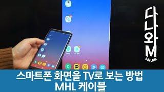 스마트폰과 TV를 연결하는 방법 : MHL 케이블 [다나와M]