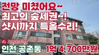 [250141]전망 미쳤어요~ 최고의 숲세권~샷시까지 특올수리 #공촌동빌라매매 #아시아드경기장역빌라매매  #서구빌라매매 #인천빌라급매물 #인천급매물 #보여드림tv