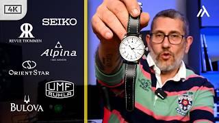 Mis mejores compras de relojes por menos de 500€ Seiko, Alpina, Bulova, Orient Star, UMF Ruhla, etc