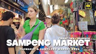 Sampeng Market & Landmark  in Bangkok , China Town