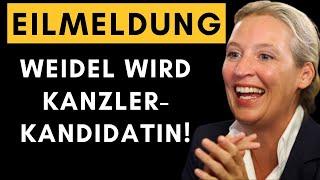 Einigung mit Chrupalla – Weidel wird Kanzlerkandidatin der AfD!