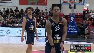 Austin Tilghman getting busy in Israel this season  @winnerleague 22-23 season highlights