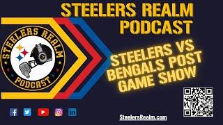 Steelers offense struggles in loss vs Bengals Post Game Show! SRP S6-E57-294 1-6-2025