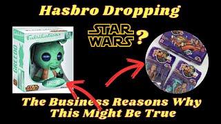 Locked into Star Wars? Rumor has it Hasbro is trying to sell off or get out of their contract. WHY?