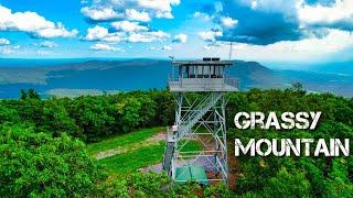 Hiking Grassy Mountain in the REMOTE Cohutta Wilderness