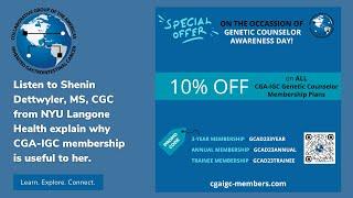 Why Join CGA-IGC?