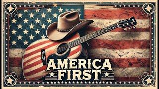 America First - Country Anthem [Lyric Video] - Eagle Wing