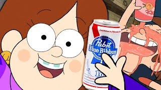 we got DRUNK watching Gravity Falls...