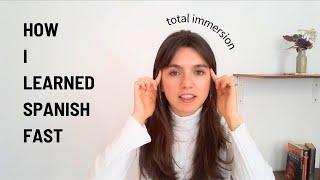 How I Learned Spanish Fast: From Zero to Fluency // GERMAN Comprehensible Input"