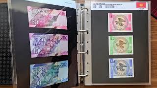 Banknote collection/album 2024/September Part 2 - updated look (Banknotų kolekcija/rinkinys albume)