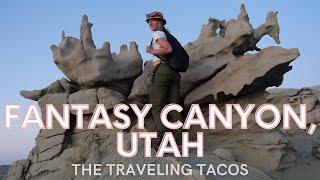 Flying my Drone at Fantasy Canyon - The Traveling Tacos - Vernal, Utah "Dinosaurland" Road Trip