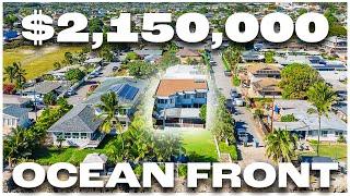 Huge OCEANFRONT Estate $2,150,000 Ewa Beach FOR SALE | Hawaii Real Estate