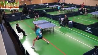 Table Tennis France Junior Championships 2016 - Florian Bourrassaud Vs Joe Seyfried -