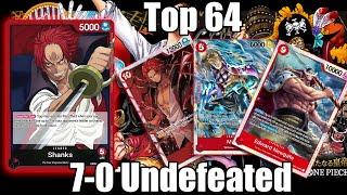 [OP09] I Am Haki Man Shanks Top 64 Treasure Cup Deck List | One Piece Card Game