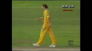 Very young Jason Gillespie stunning bowling vs Richie Richardson 1996