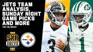 Deep Dive into Steelers vs Jets on Sunday Night Football | SNR Drive | Pittsburgh Steelers