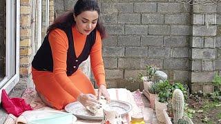 Traditional Iranian local bread: Easy and delicious recipe