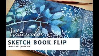 Sketchbook Flip - Etchr The Perfect Sketchbook 100% Cotton Watercolor Paper