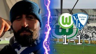 UNGLAUBLICH WICHTIGER PUNKT - STADIONVLOG | WOLFSBURG VS BOCHUM