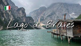 LAGO DI BRAIES ITALY | ROWING A BOAT IN THIS MOST PHOTOGRAPHED LAKE IN THE DOLOMITES | RECH BALTAZAR