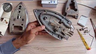 How to repair electric iron thermostat | Electric iron complete repairing urdu/hindi