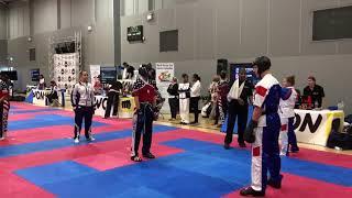 Kickboxing Points 16-17Yrs - Orson Petrivage Vs Joshua Fulton - WMAGC London 2019