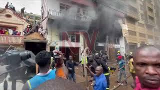 Fire breaks out at Sunrise Hotel in Kampala