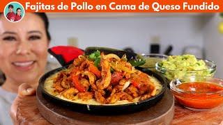 Fajitas de Pollo a Otro Nivel | para unos buenos Tacos con tortilla de Harina