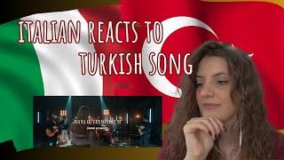  ITALIAN REACTION TO TURKISH SONG - Sana Güvenmiyorum Dedublüman x Aleyna Tilki | italyan tepki