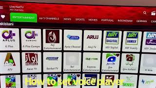 Live Net TV Update Voice player set up 2023