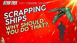 Scrapping Ships | How to play Star Trek Fleet Command | Outside Views STFC