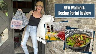 Meal Plan & Order with One Click in the NEW Walmart+ Recipes Portal #hip2save #walmartplus #mealplan