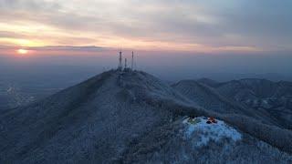 솔로백패킹 | 설산 동계백패킹 | 추워보여도 -2도 밖에 안되요. -20도백패킹은 도대체 어디서 하나요?? | 이곳에 여자백패커 나 혼자?? | 일몰이 아름다운곳