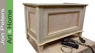 Make a Blanket chest / Toy Chest by Jon Peters